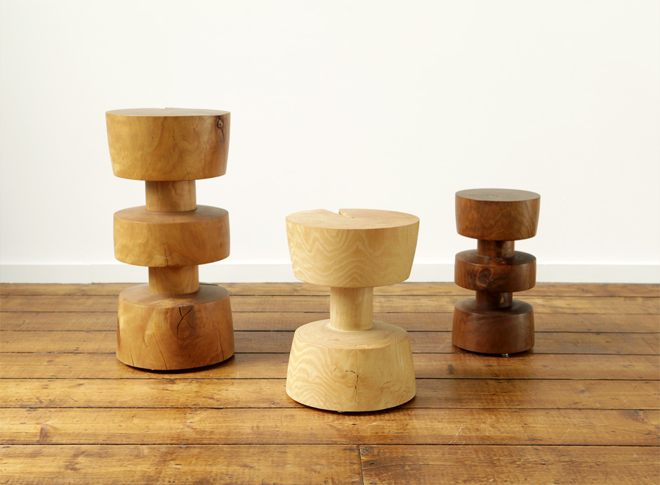 Turned Wooden Pedestals