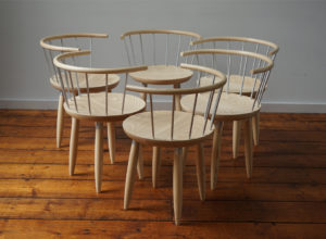 circle dining chair