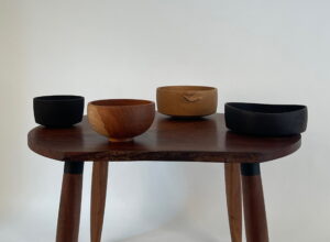 wooden bowls (B)