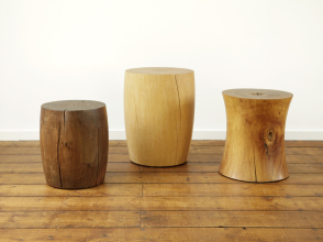 Turned Wooden Pedestals